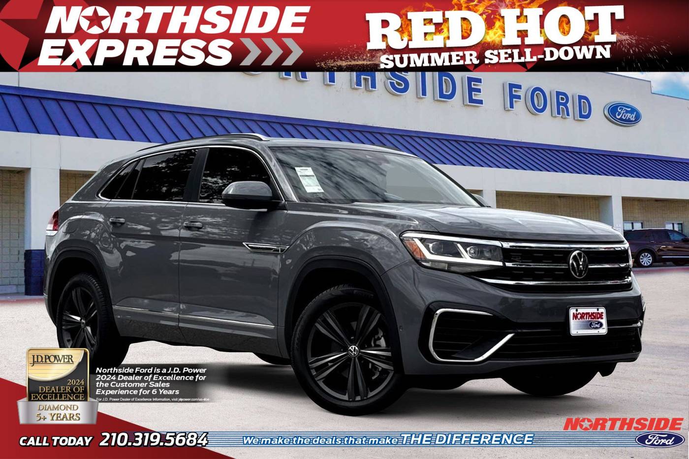 2022 Volkswagen Atlas Cross Sport SEL R-Line — SUV — 73,115 mi — San Antonio, TX