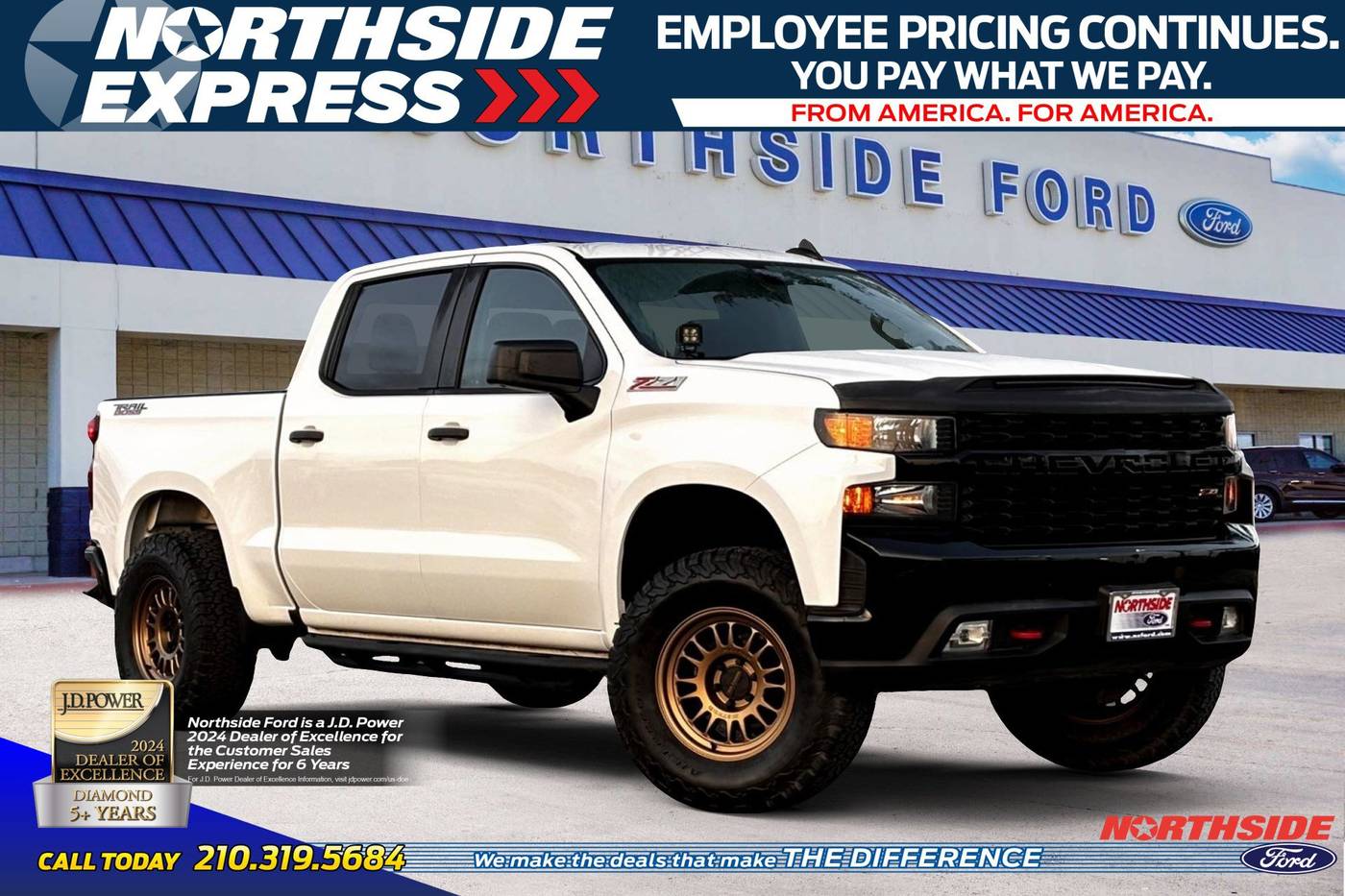 2020 Chevrolet Silverado 1500 Custom Trail Boss — Pickup Truck — 90,195 mi — San Antonio, TX