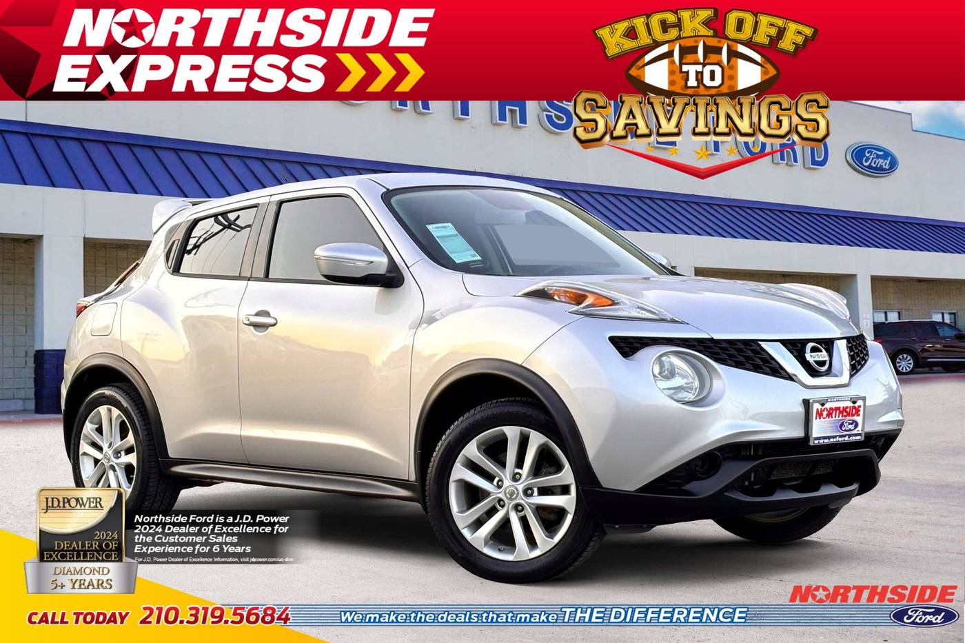 2016 Nissan JUKE S — SUV — 65,376 mi — San Antonio, TX