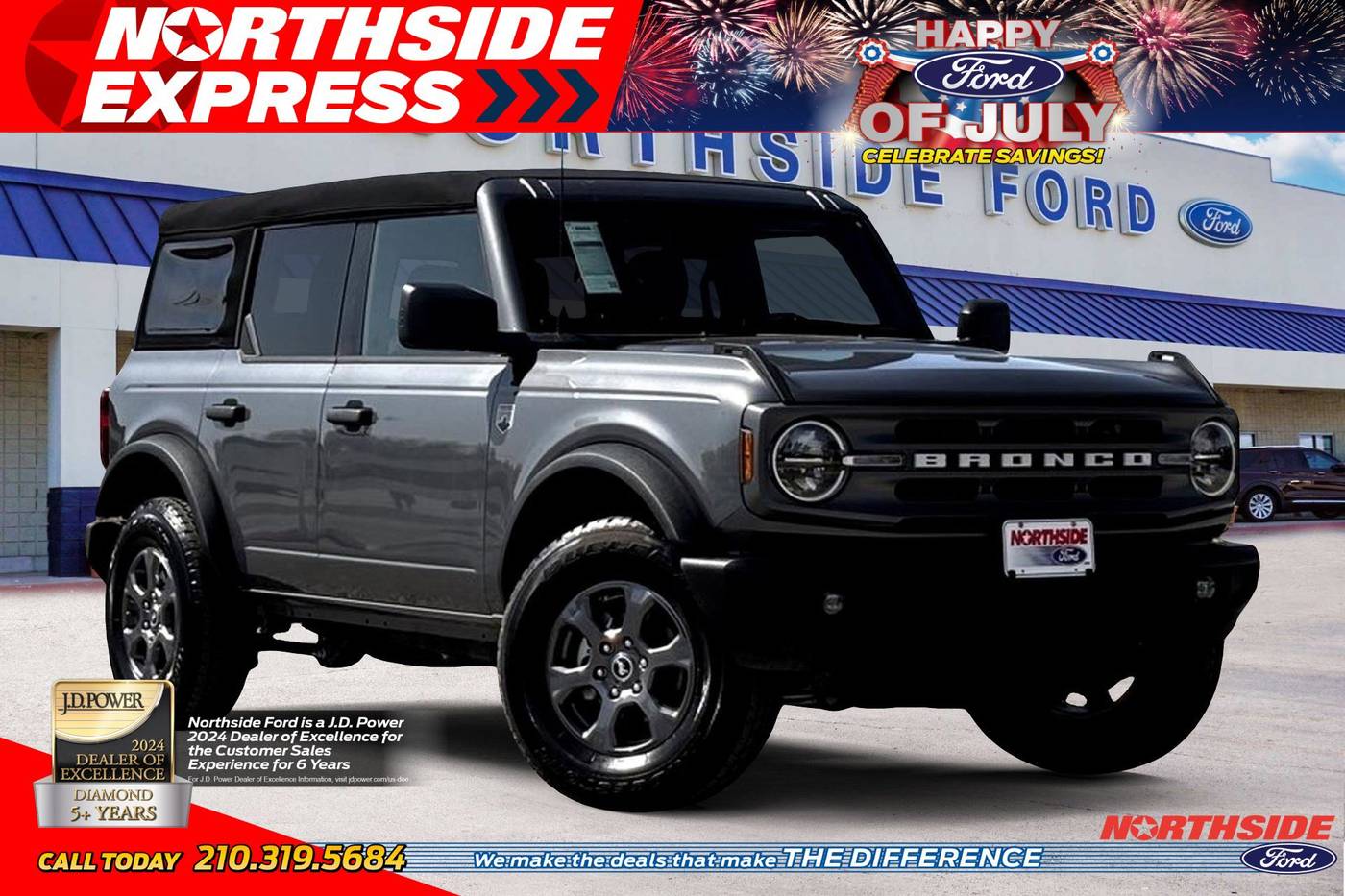 2024 Ford Bronco Big Bend — SUV — 1,347 mi — San Antonio, TX