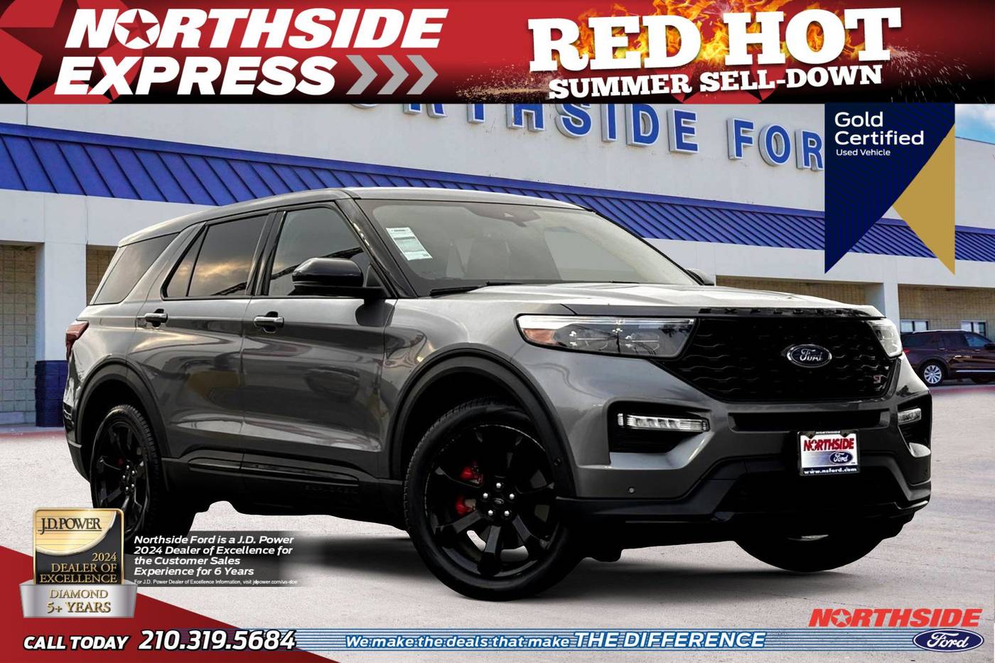2021 Ford Explorer ST — SUV — 49,987 mi — San Antonio, TX