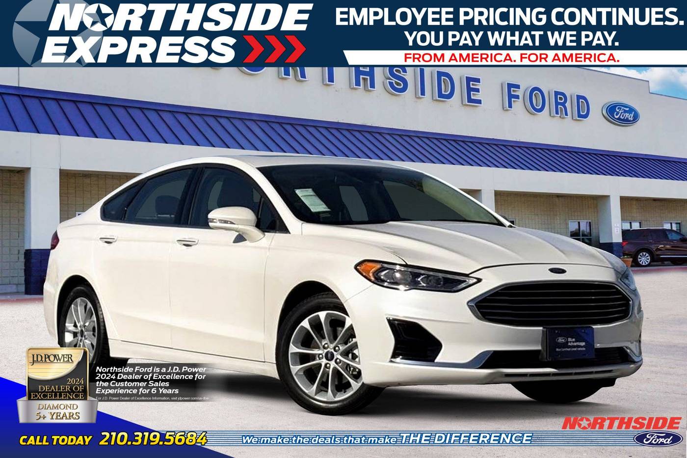 2020 Ford Fusion Hybrid SEL — Sedan — 18,615 mi — San Antonio, TX