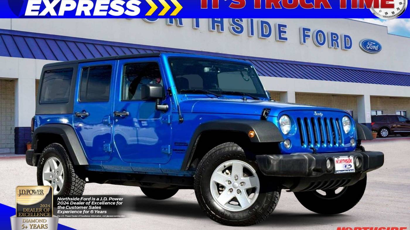 2016 Jeep Wrangler Sport — SUV — 62,654 mi — San Antonio, TX