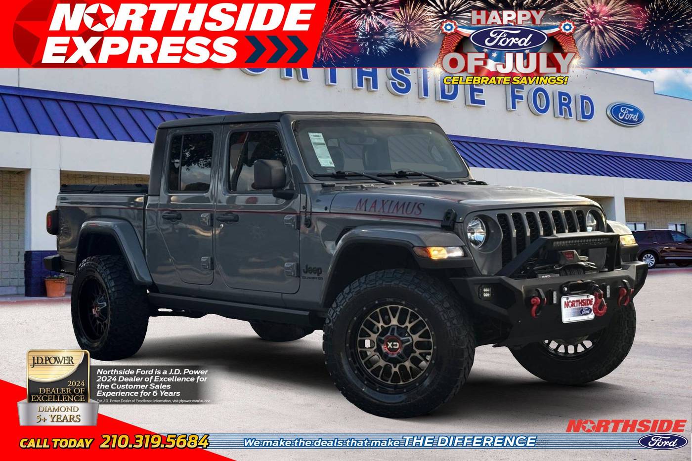 2021 Jeep Gladiator Texas Trail — Pickup Truck — 105,441 mi — San Antonio, TX