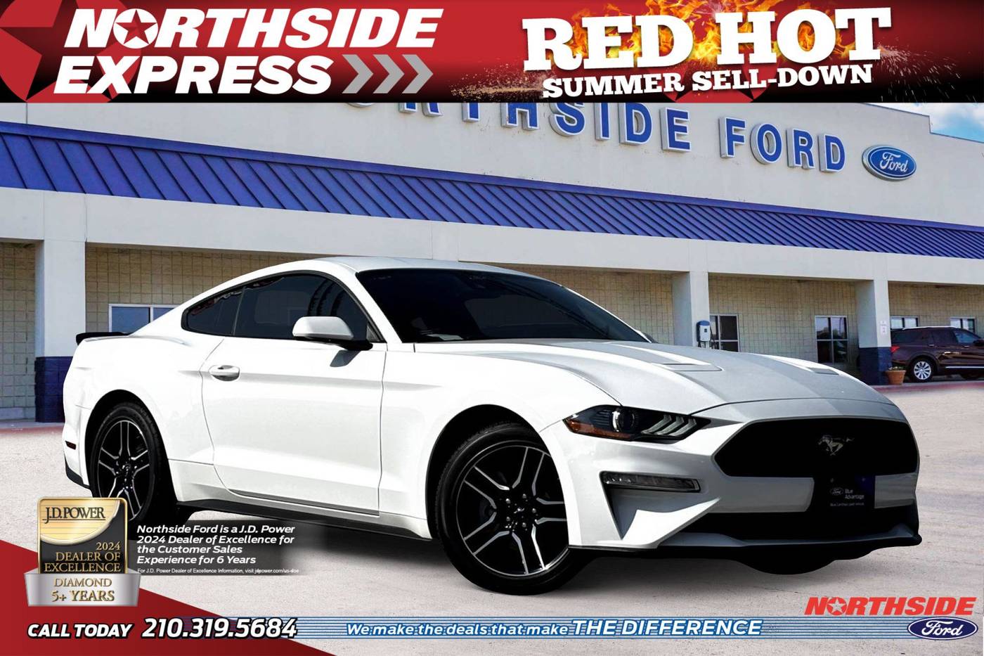 2023 Ford Mustang EcoBoost — Coupe — 19,119 mi — San Antonio, TX