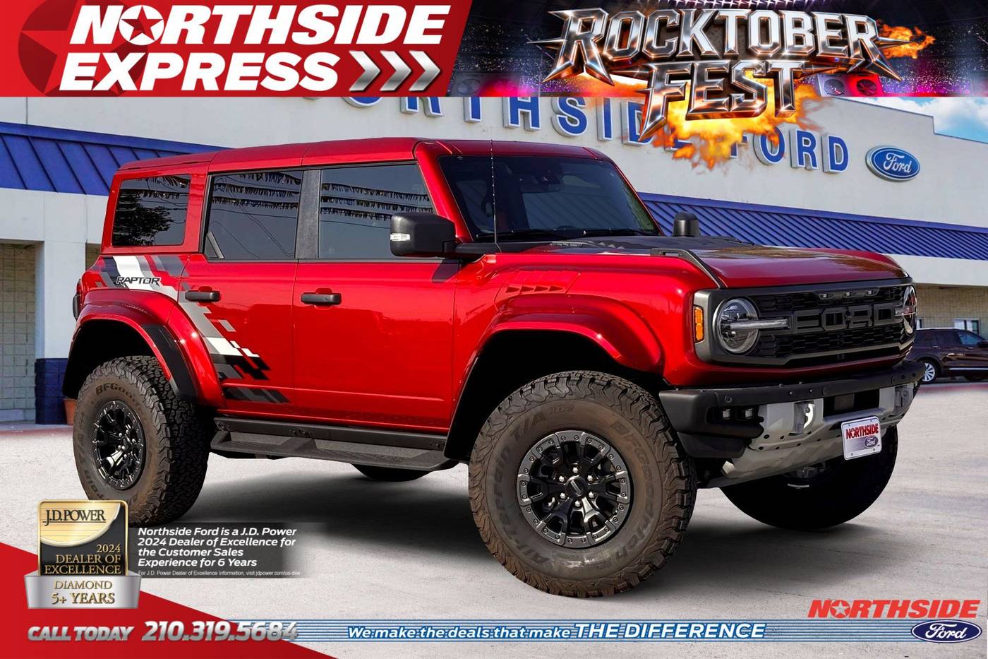 2025 Ford Bronco Raptor — SUV — 534 mi — San Antonio, TX