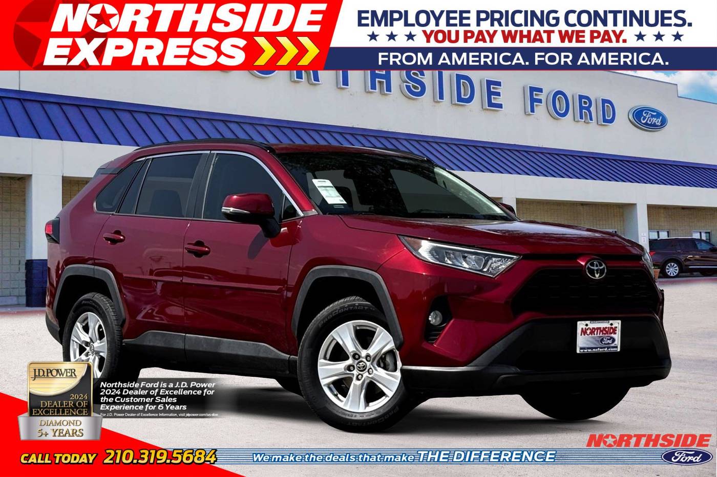 2020 Toyota RAV4 XLE — SUV — 24,275 mi — San Antonio, TX
