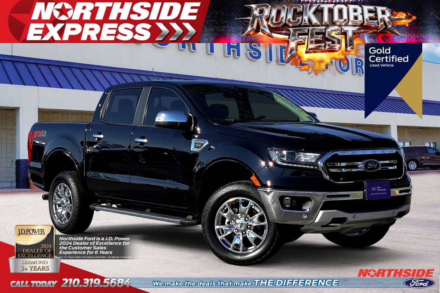 2020 Ford Ranger Lariat — Pickup Truck — 48,595 mi — San Antonio, TX