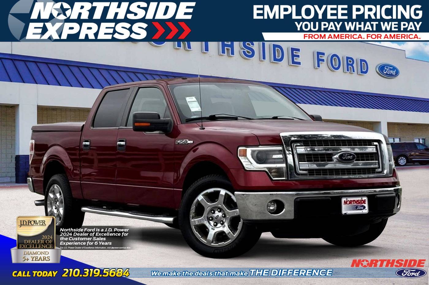 2014 Ford F-150 XLT — Pickup Truck — 44,665 mi — San Antonio, TX