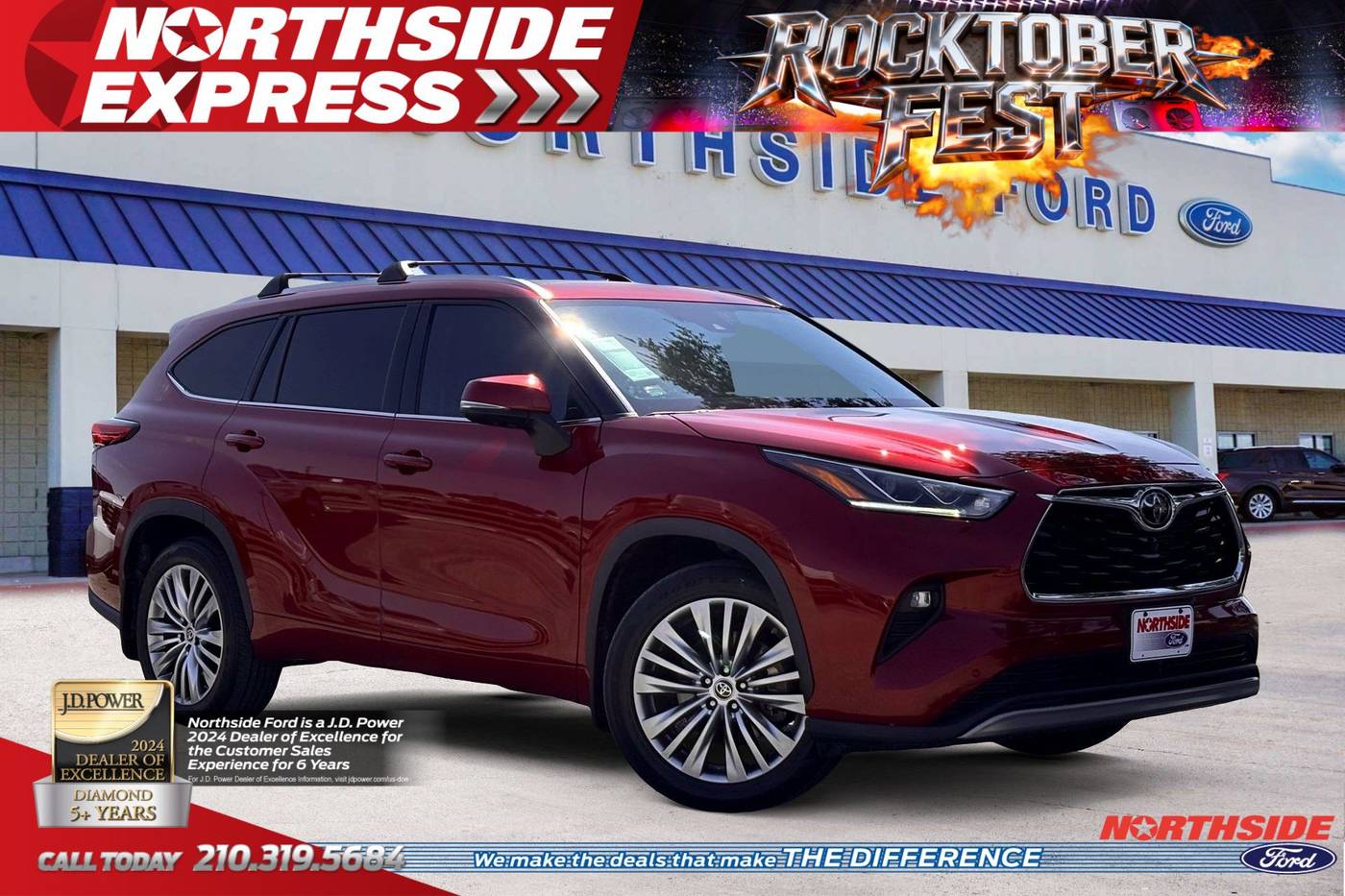 2022 Toyota Highlander Platinum — SUV — 44,500 mi — San Antonio, TX