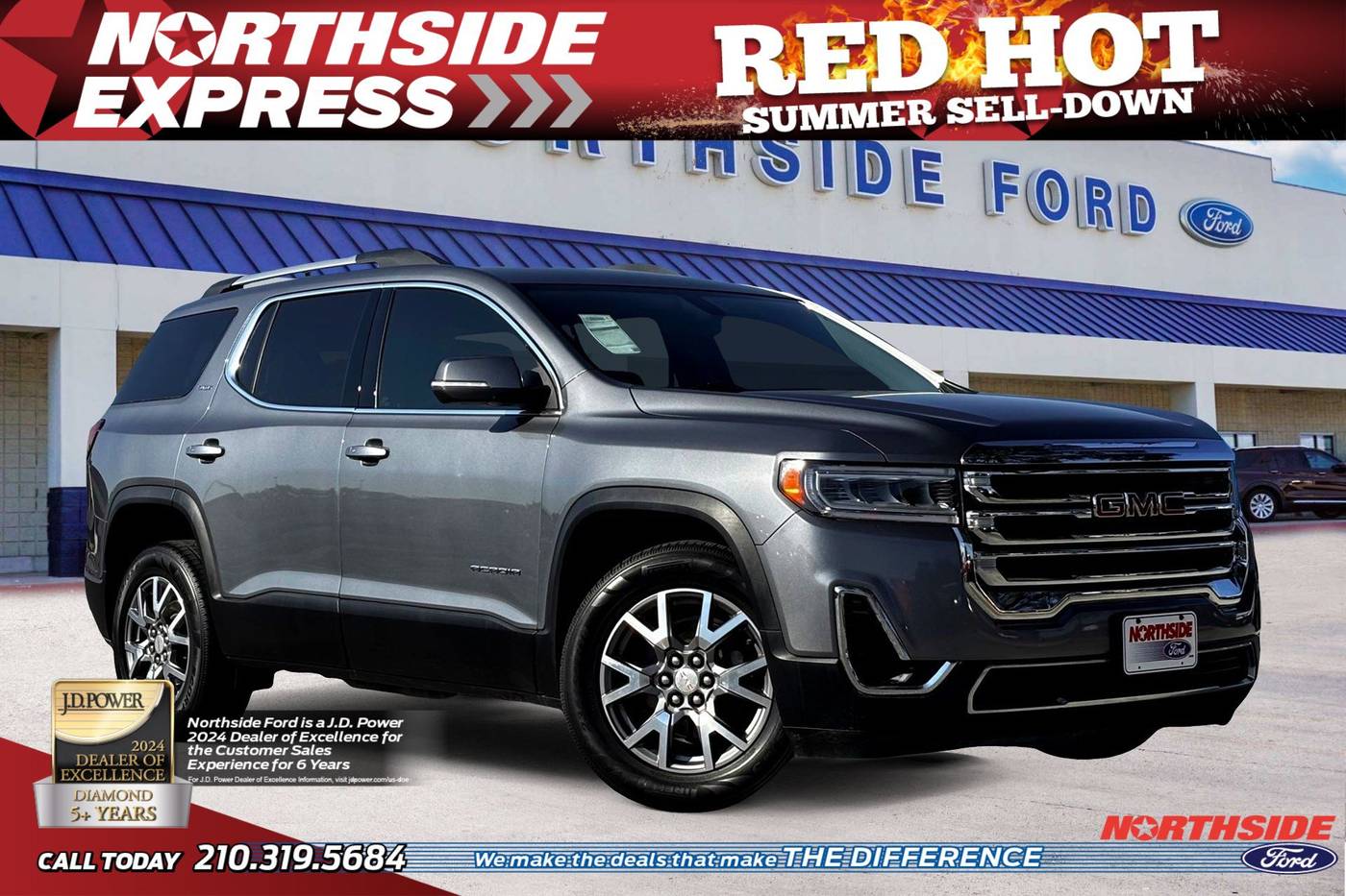 2020 GMC Acadia SLT — SUV — 92,481 mi — San Antonio, TX