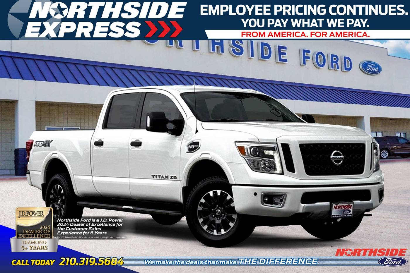 2017 Nissan Titan XD PRO-4X — Pickup Truck — 49,940 mi — San Antonio, TX