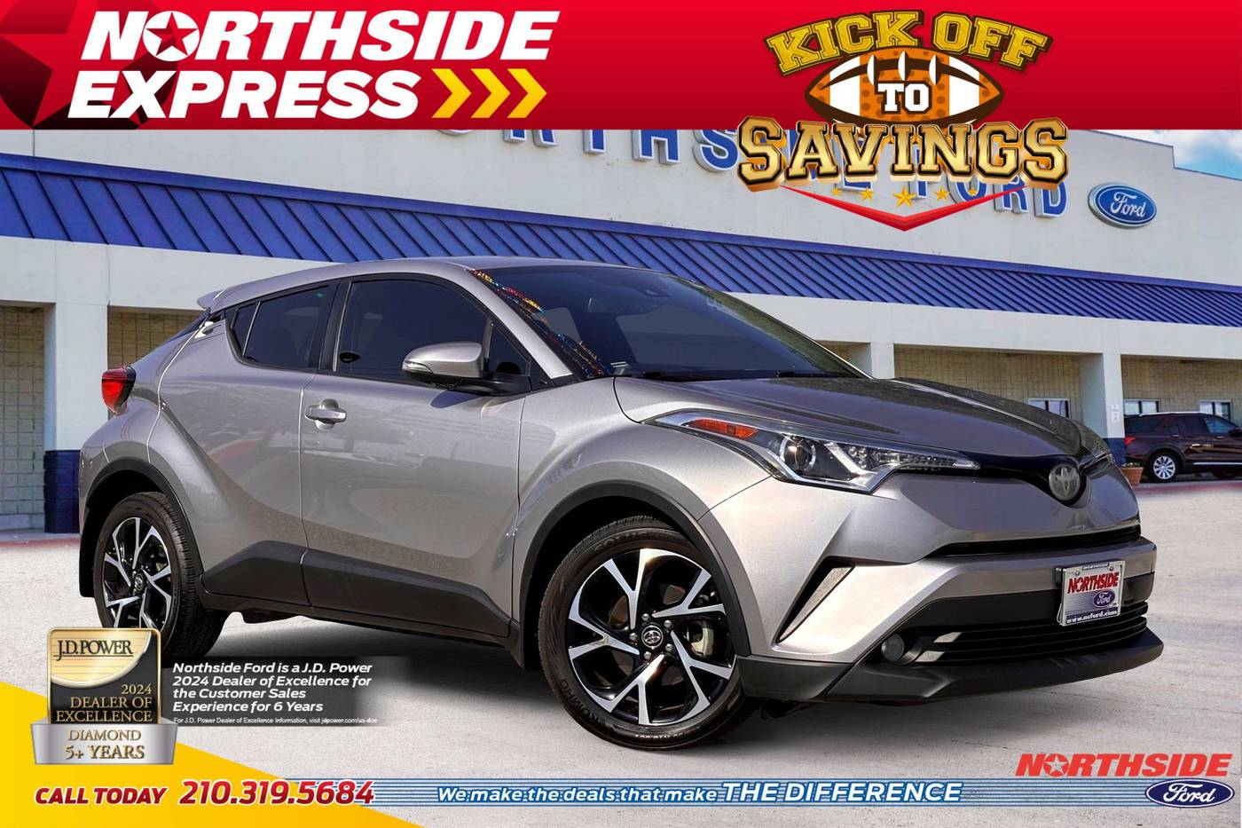2018 Toyota C-HR XLE — SUV — 80,932 mi — San Antonio, TX