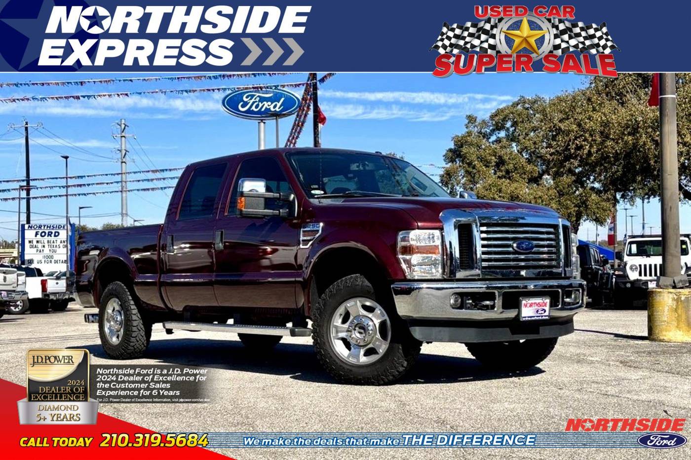 2010 Ford Super Duty F-250 XLT — Pickup Truck — 128,659 mi — San Antonio, TX