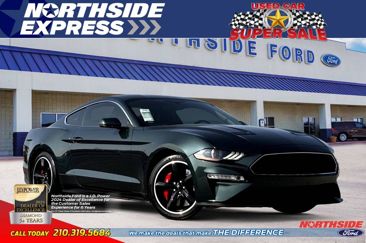 2019 Ford Mustang Bullitt — Coupe — 38,310 mi — San Antonio, TX