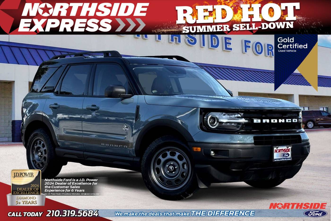 2023 Ford Bronco Sport Outer Banks — SUV — 36,720 mi — San Antonio, TX