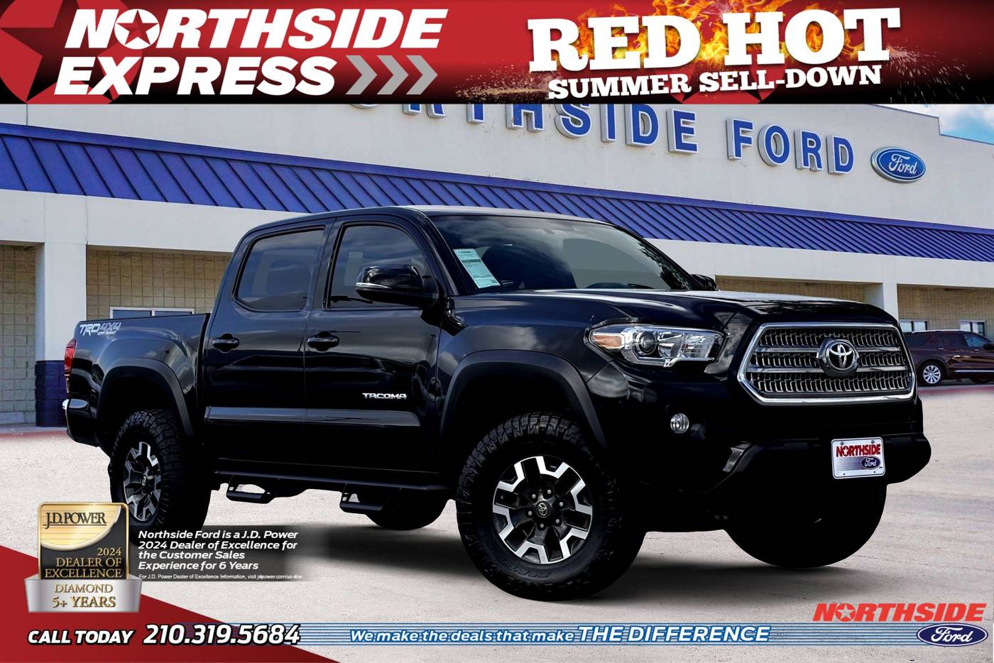 2017 Toyota Tacoma TRD Off Road — Pickup Truck — 58,477 mi — San Antonio, TX