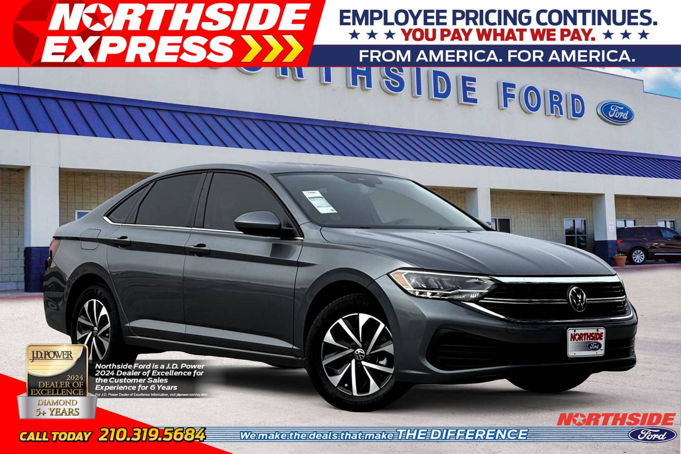 2024 Volkswagen Jetta S — Sedan — 8,753 mi — San Antonio, TX