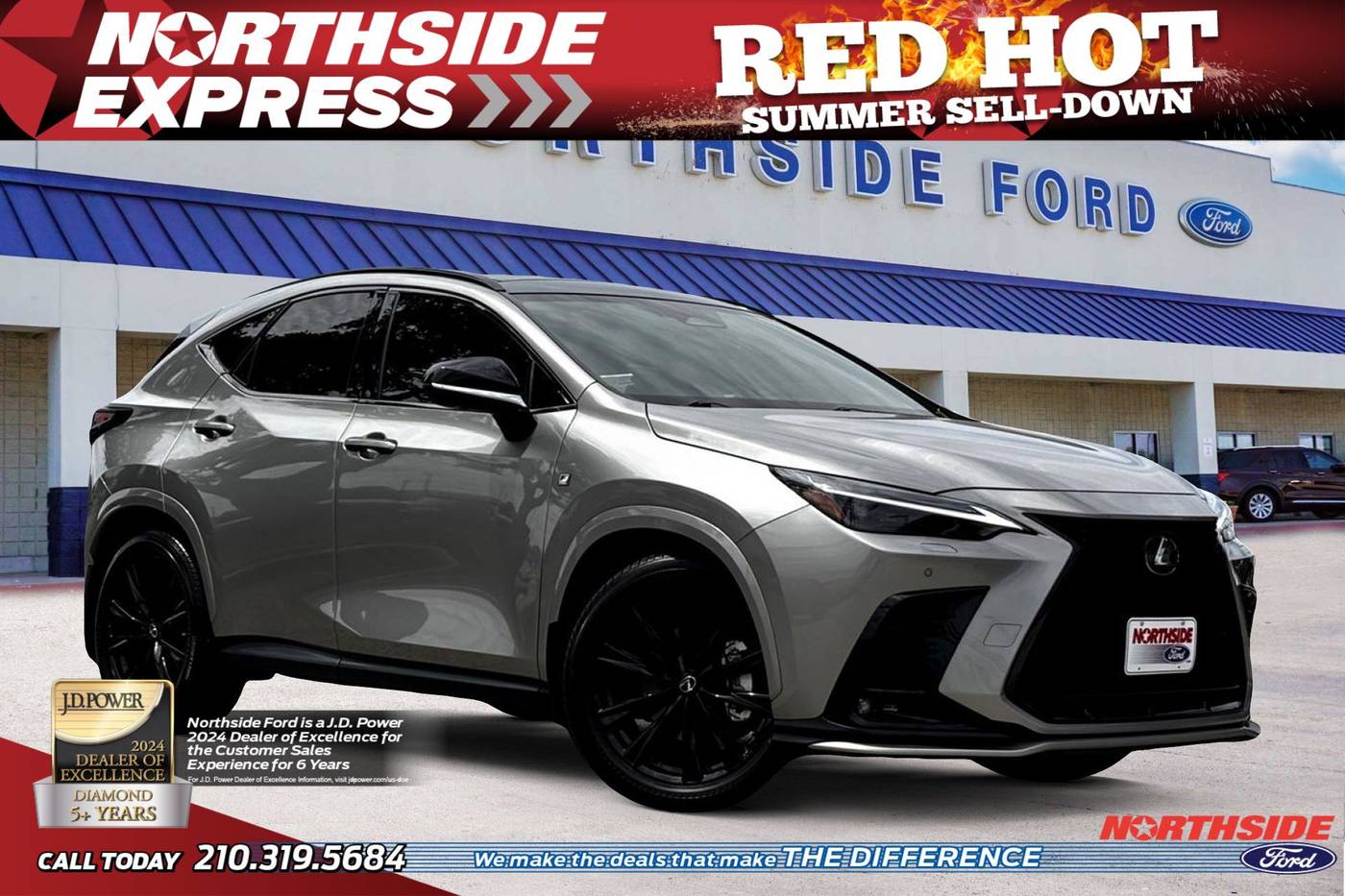 2024 Lexus NX NX 350 F SPORT Handling — SUV — 7,370 mi — San Antonio, TX