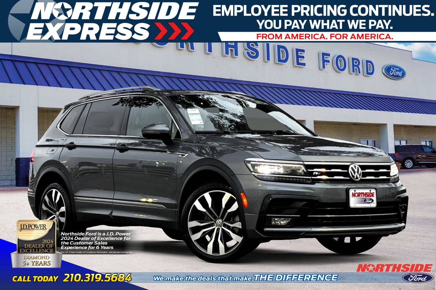2021 Volkswagen Tiguan SEL Premium R-Line — SUV — 54,413 mi — San Antonio, TX