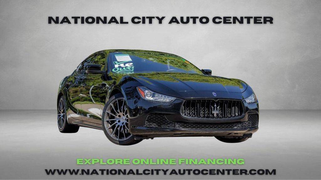 2016 Maserati Ghibli S Q4 — Sedan — 50,798 mi — National City, CA