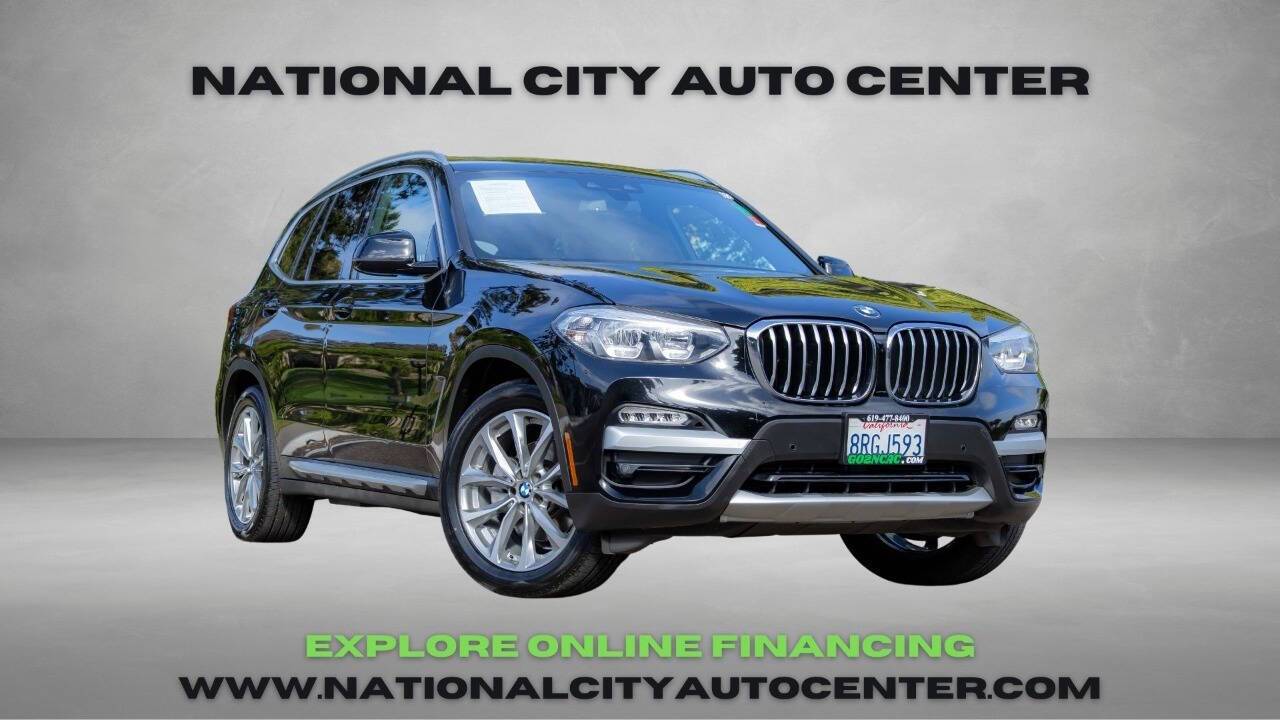 2019 BMW X3 30i — SUV — 78,147 mi — National City, CA