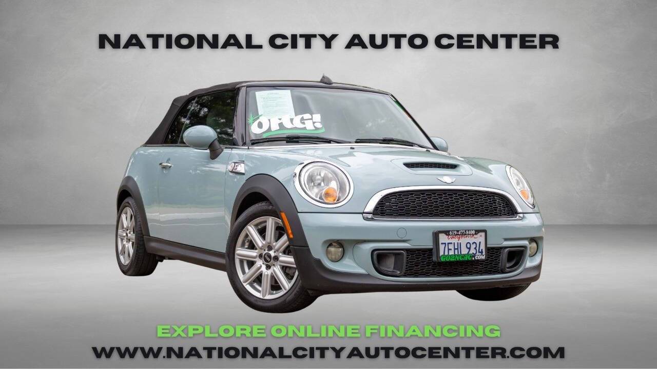 2014 MINI Convertible Cooper S — Convertible — 63,337 mi — National City, CA