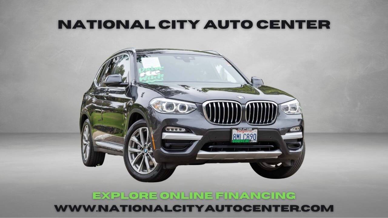 2019 BMW X3 30i — SUV — 29,907 mi — National City, CA