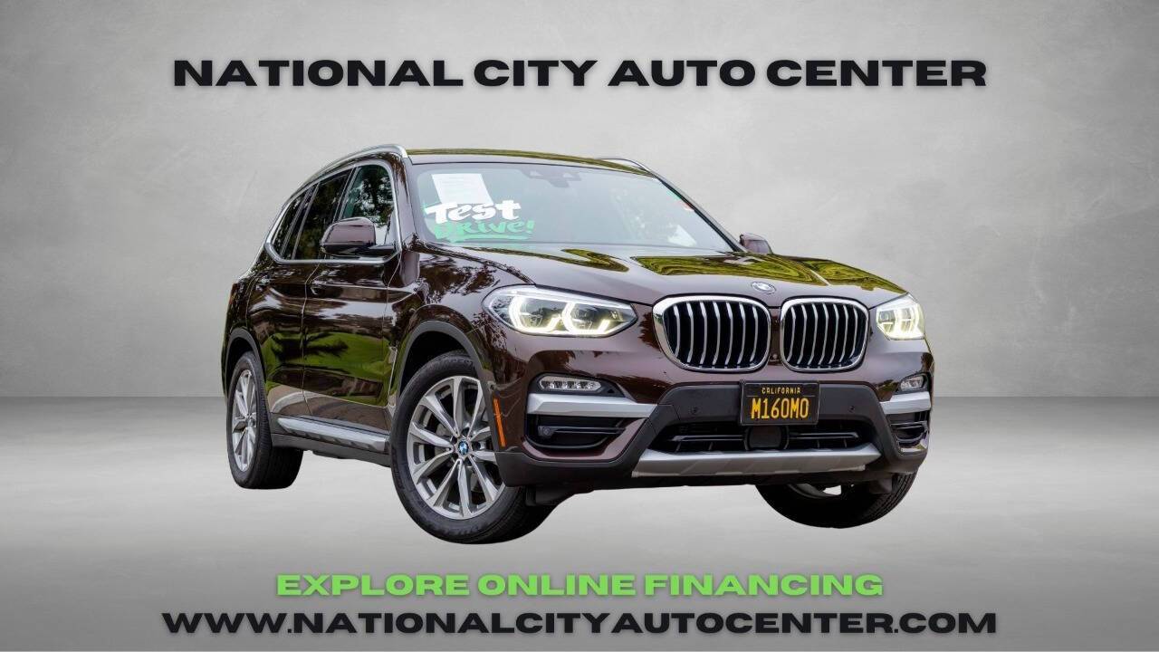 2018 BMW X3 30i — SUV — 51,701 mi — National City, CA