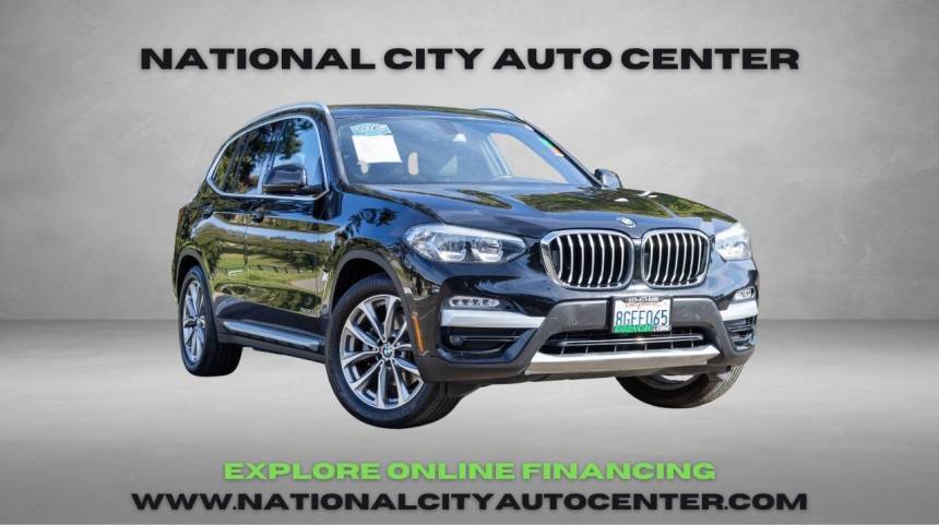 2018 BMW X3 30i — SUV — 74,167 mi — National City, CA