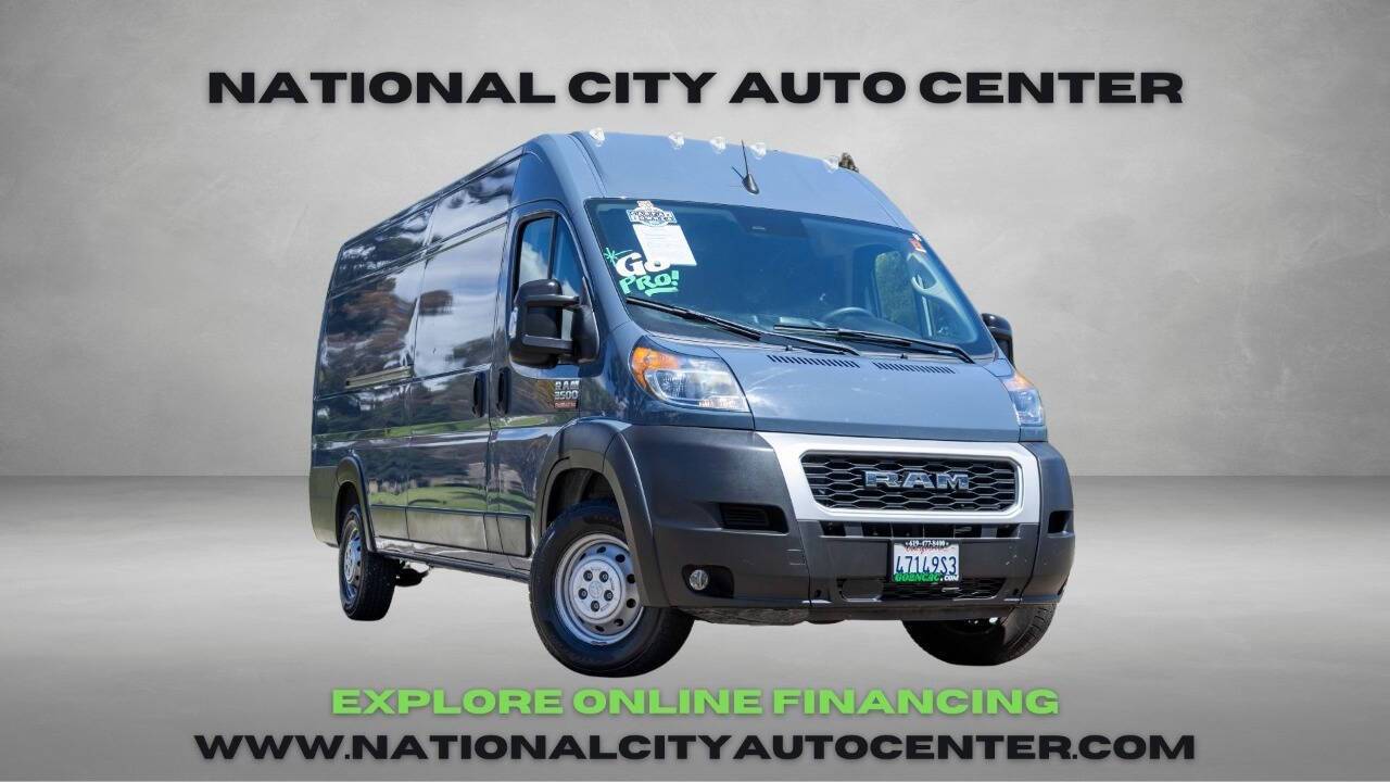 2022 Ram ProMaster Cargo Van 3500 — Cargo Van — 30,347 mi — National City, CA