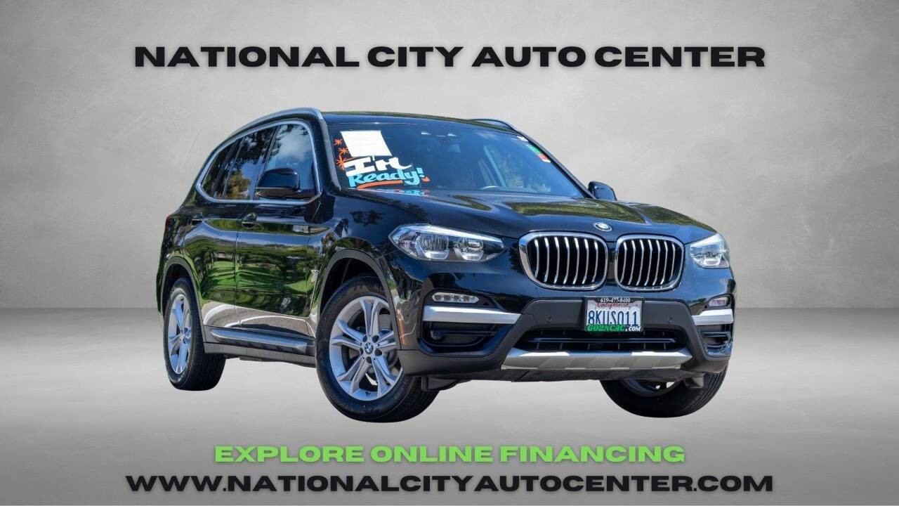 2019 BMW X3 30i — SUV — 48,697 mi — National City, CA