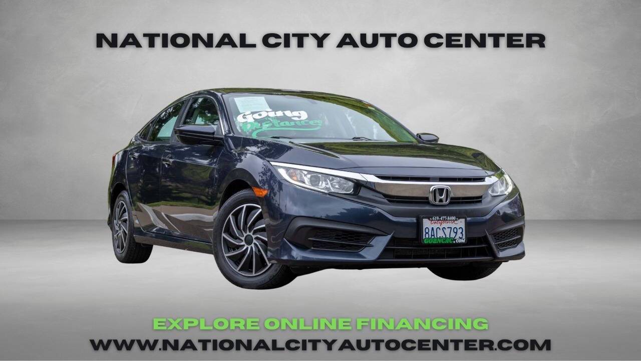 2017 Honda Civic LX — Sedan — 36,547 mi — National City, CA