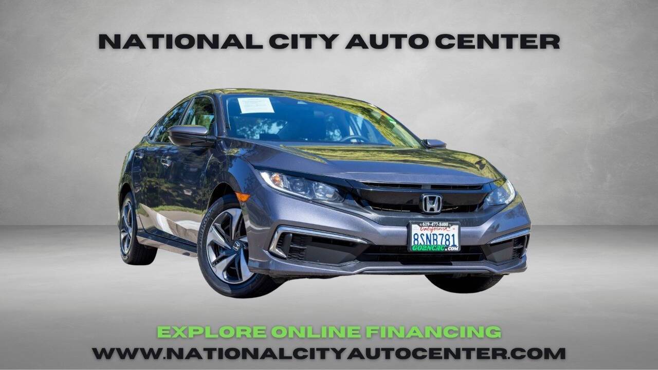 2020 Honda Civic LX — Sedan — 68,684 mi — National City, CA