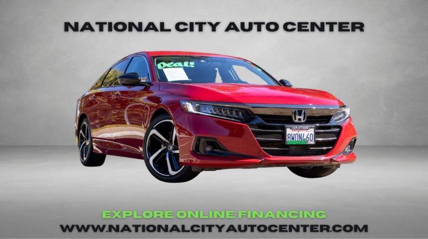2021 Honda Accord Sport SE — Sedan — 52,291 mi — National City, CA