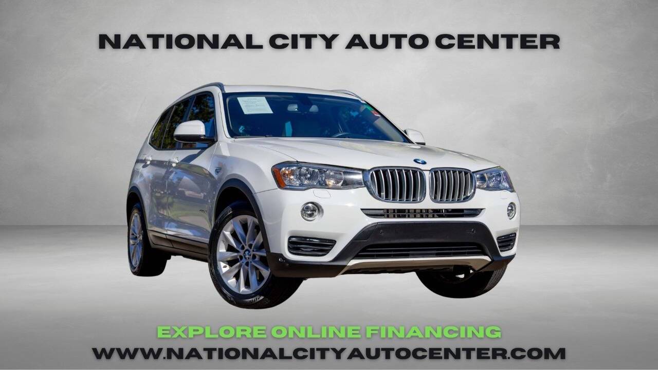 2017 BMW X3 28i — SUV — 77,445 mi — National City, CA