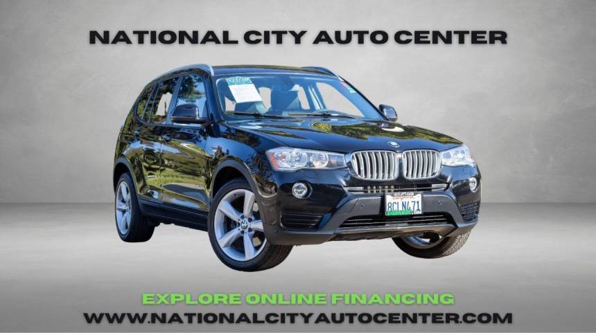2017 BMW X3 28i — SUV — 70,821 mi — National City, CA