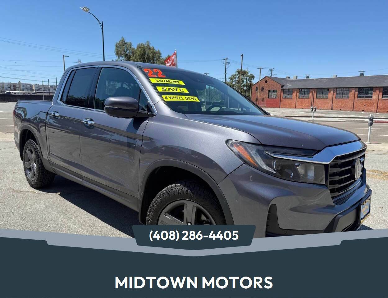 2022 Honda Ridgeline RTL-E — Pickup Truck — 95,873 mi — San Jose, CA