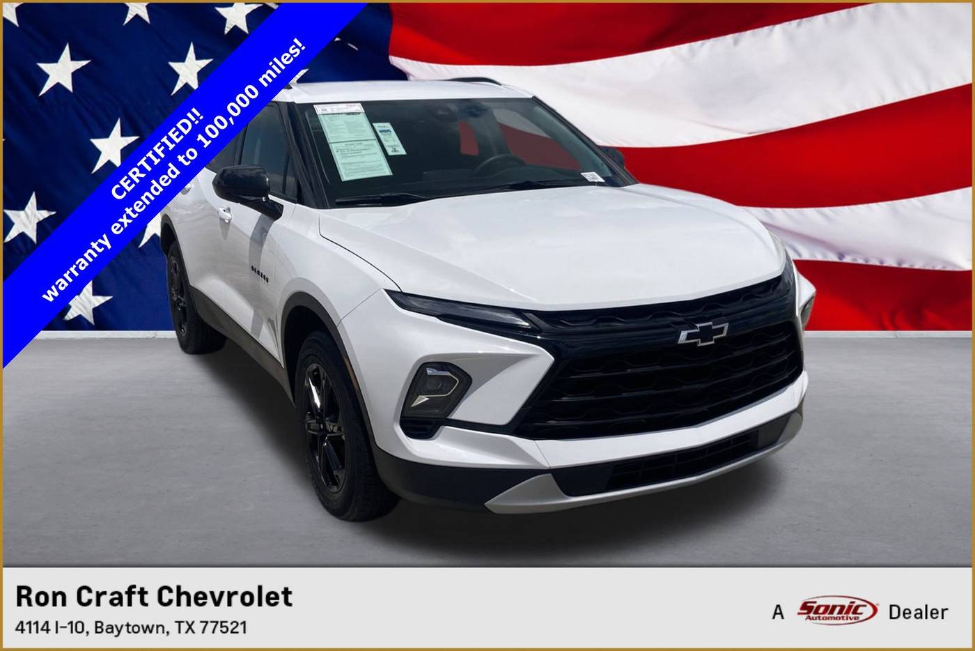 2023 Chevrolet Blazer 2LT — SUV — 24,313 mi — Baytown, TX
