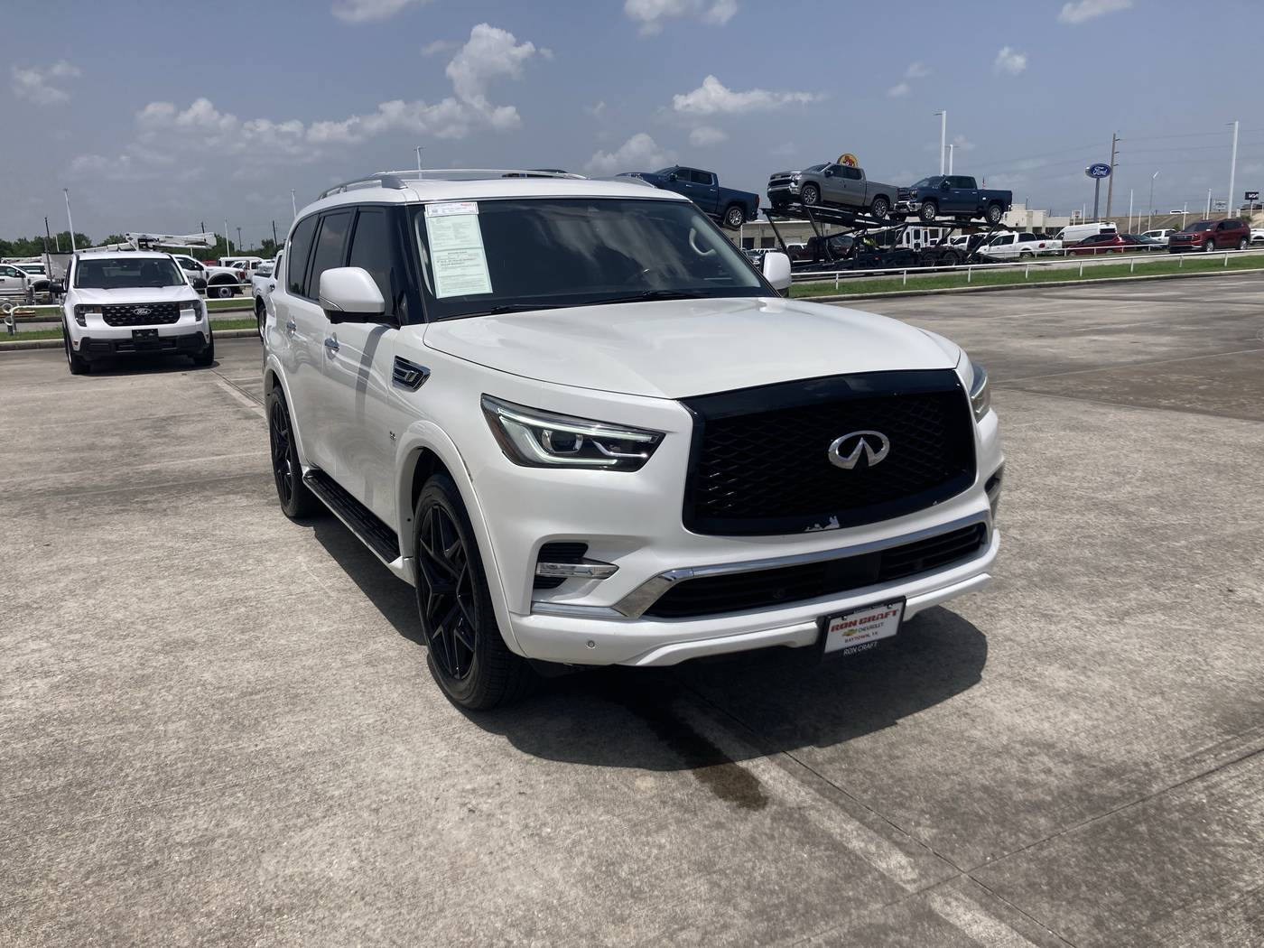 2019 INFINITI QX80 LUXE — SUV — 118,345 mi — Baytown, TX