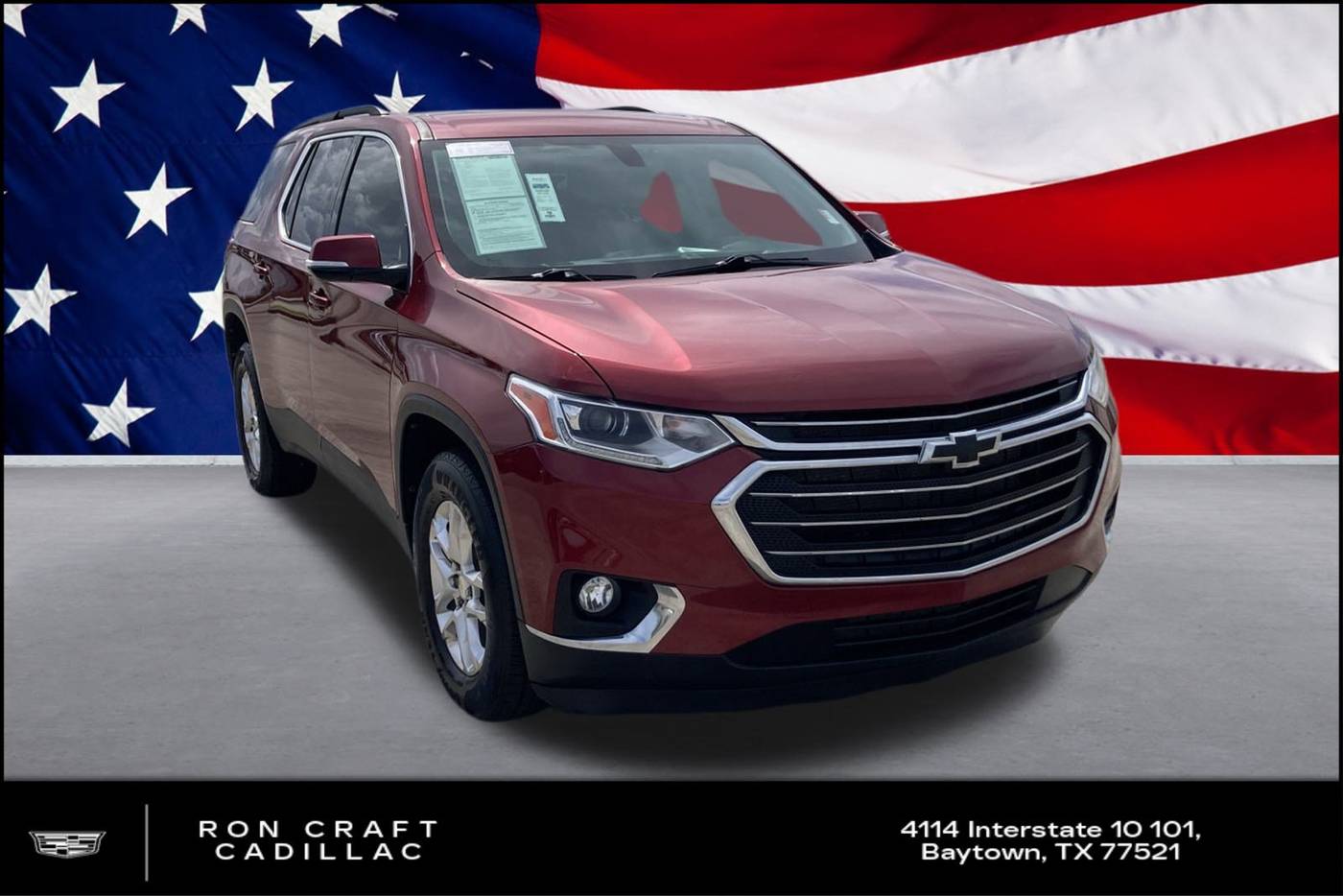 2020 Chevrolet Traverse LT Cloth — SUV — 84,447 mi — Baytown, TX