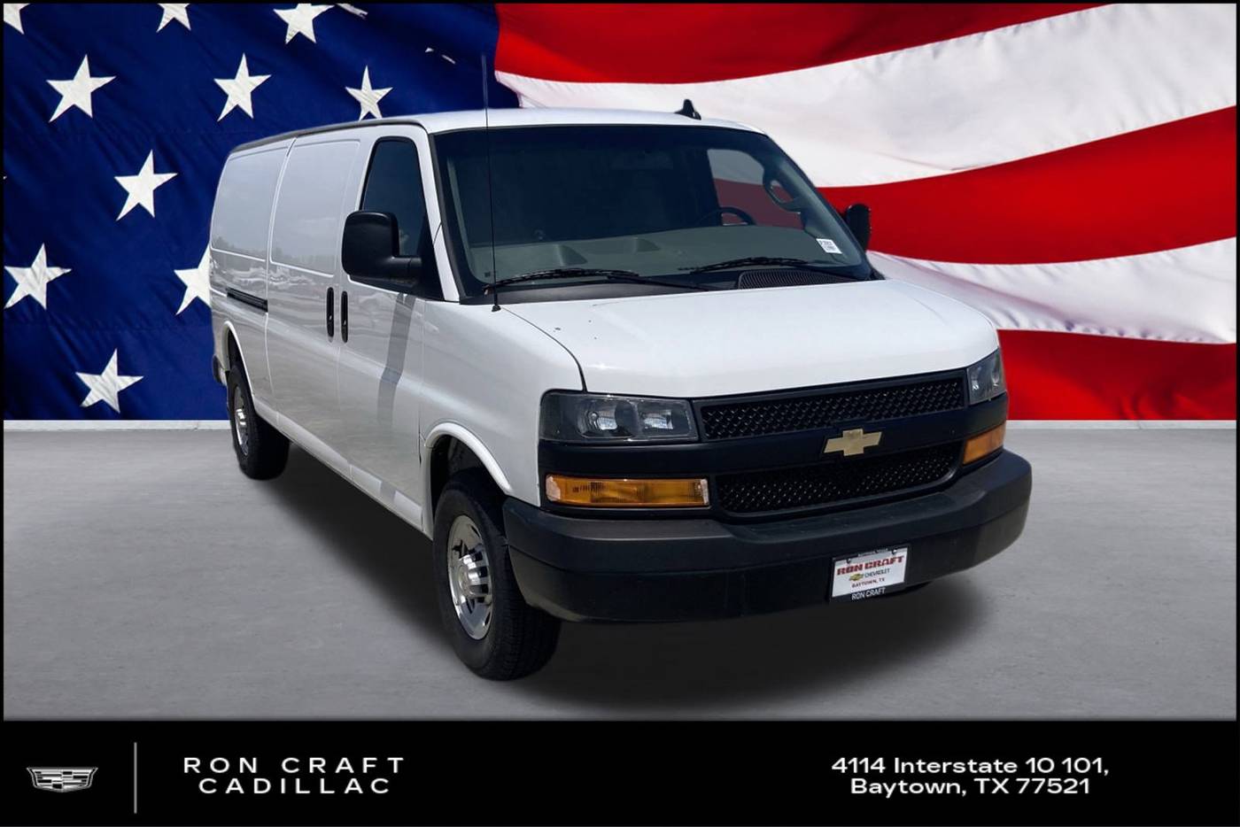 2023 Chevrolet Express Cargo Van Base — Cargo Van — 82,101 mi — Baytown, TX