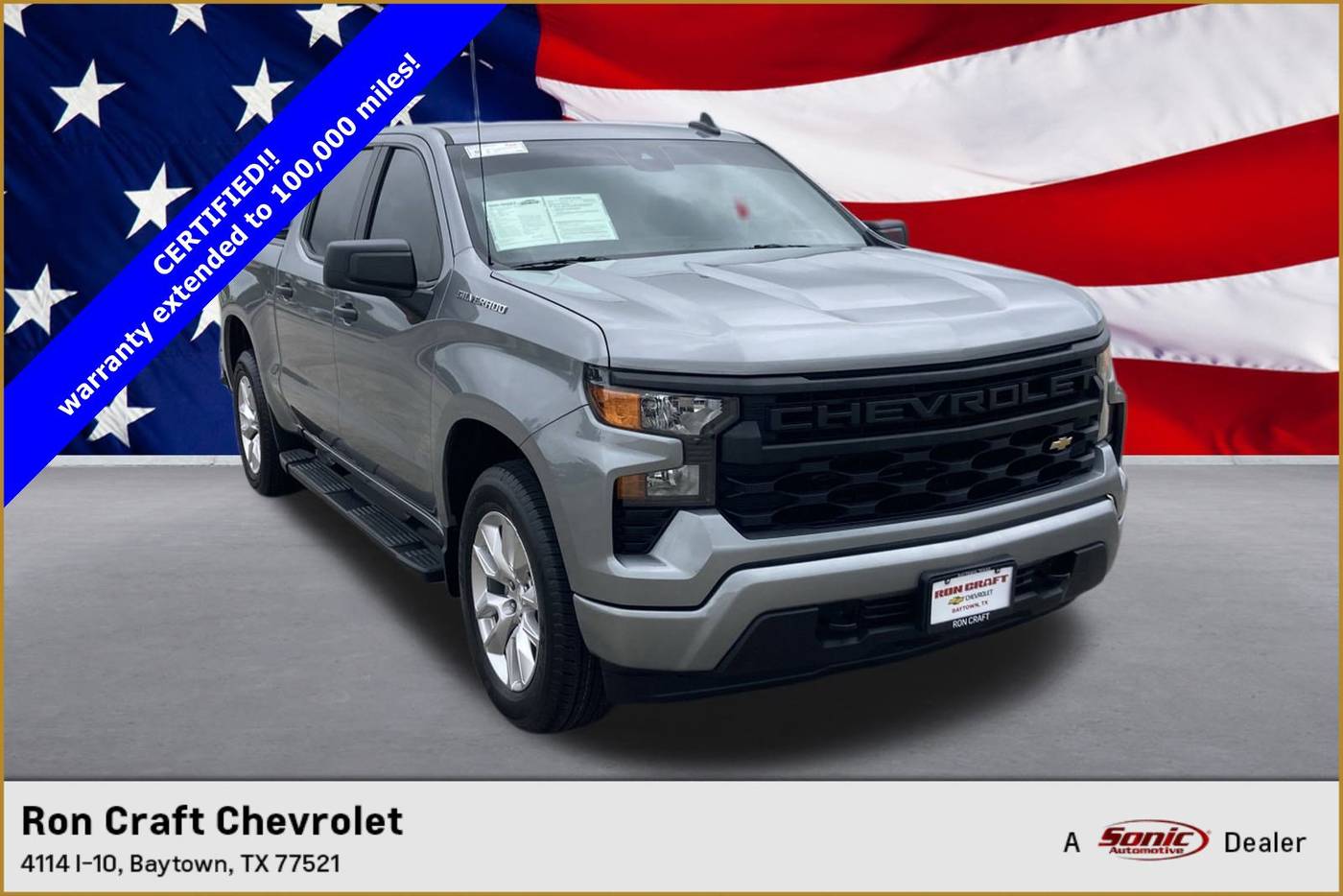 2024 Chevrolet Silverado 1500 Custom — Pickup Truck — 28,801 mi — Baytown, TX