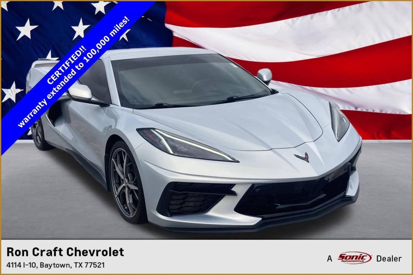 2021 Chevrolet Corvette 2LT — Convertible — 18,824 mi — Baytown, TX