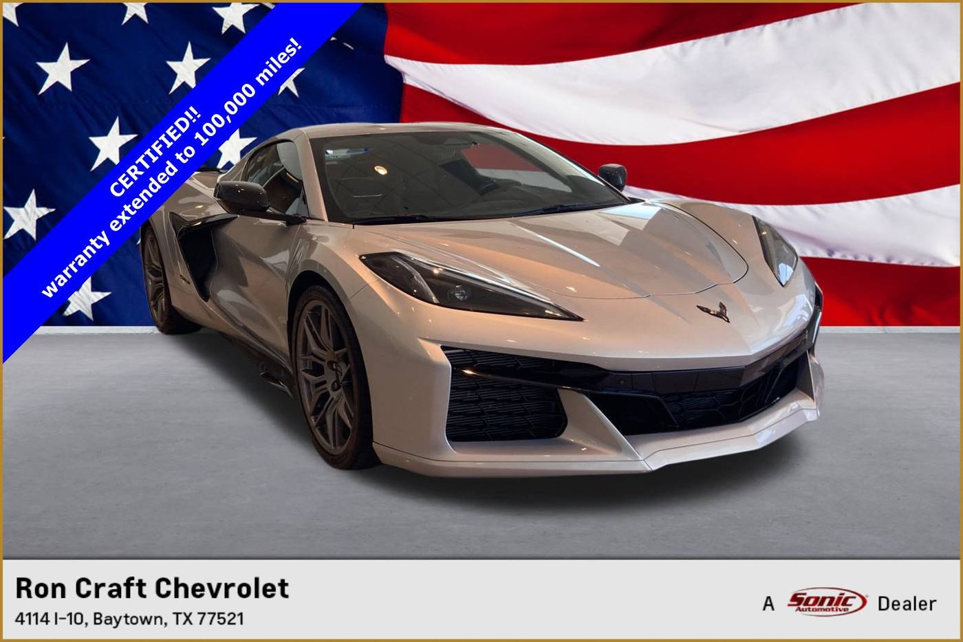 2024 Chevrolet Corvette Z06 3LZ — Coupe — 3,905 mi — Baytown, TX