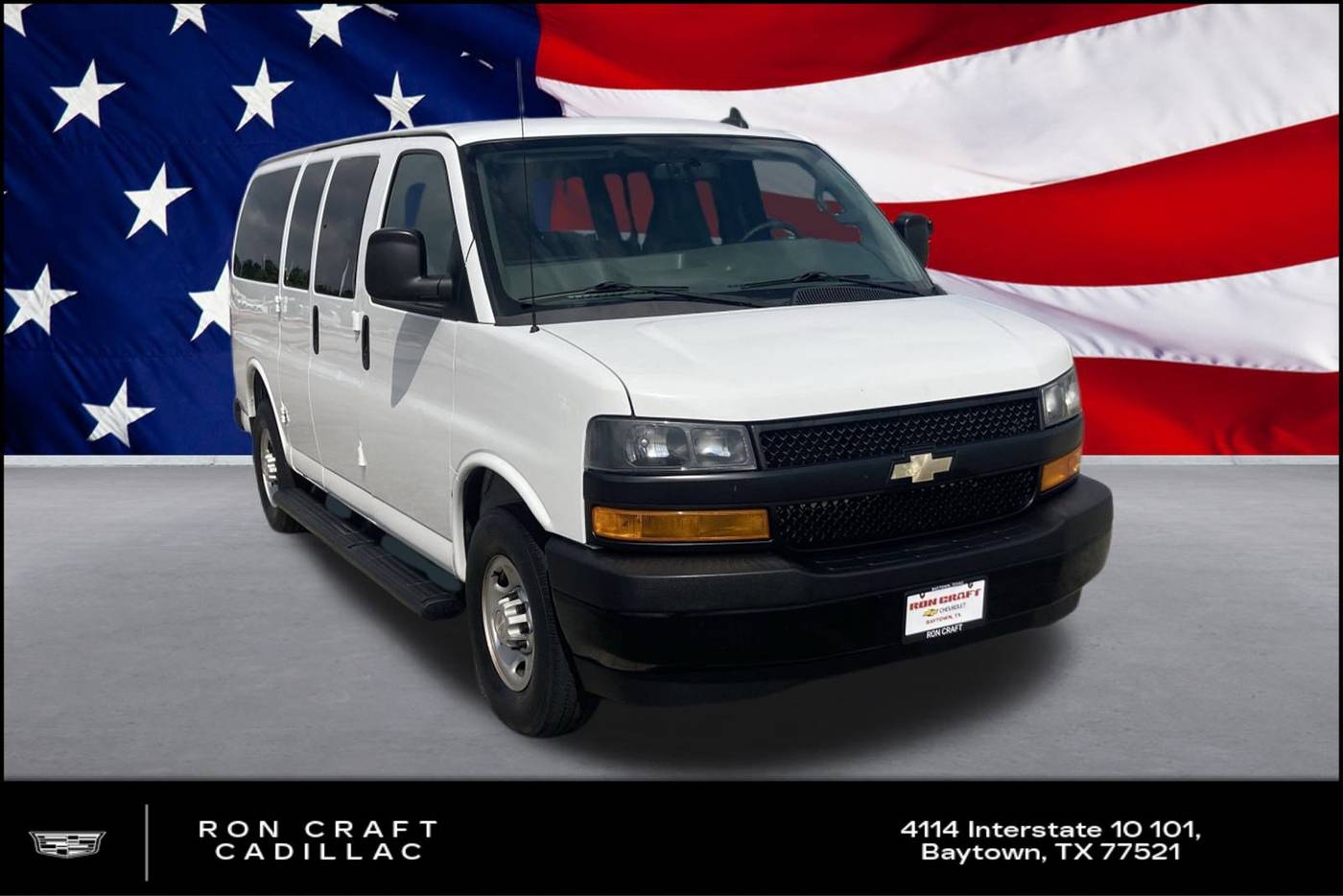2019 Chevrolet Express Passenger LS — Passenger Van — 36,168 mi — Baytown, TX