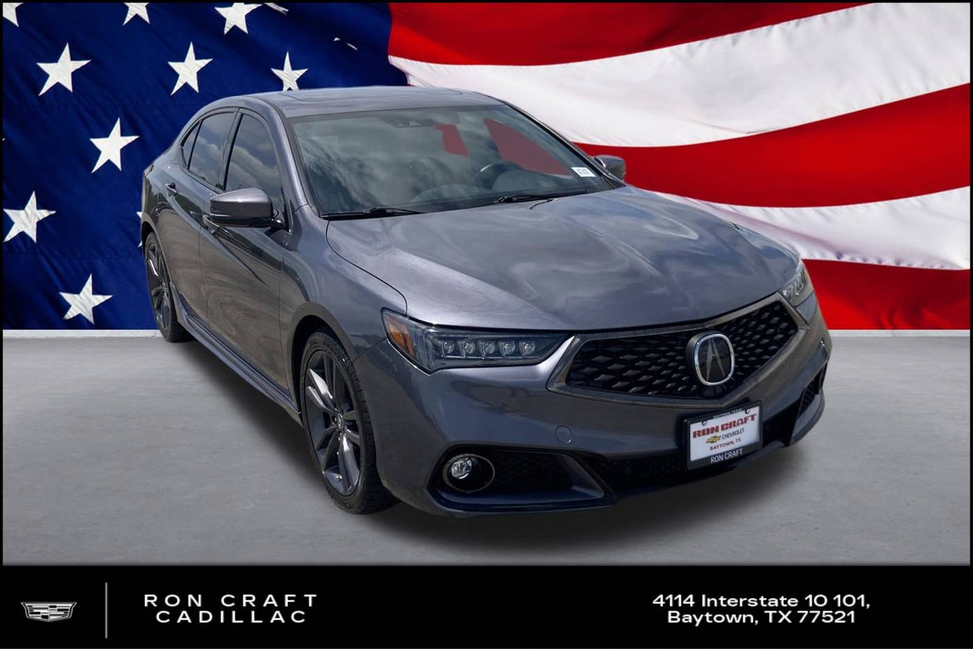 2018 Acura TLX A-Spec Package — Sedan — 46,790 mi — Baytown, TX