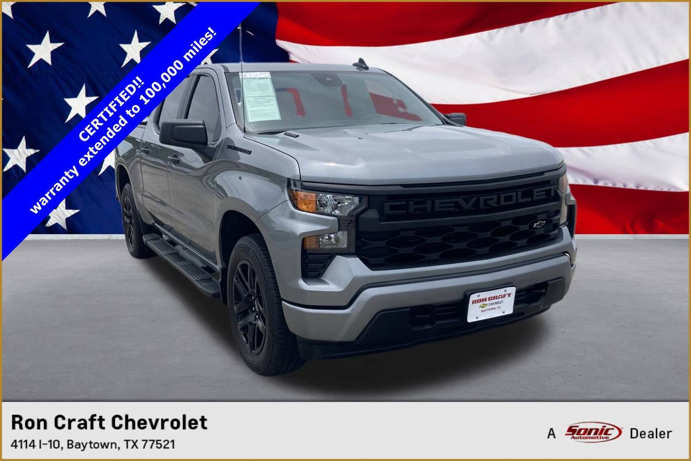 2025 Chevrolet Silverado 1500 Custom — Pickup Truck — 898 mi — Baytown, TX