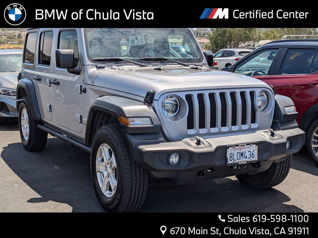 2019 Jeep Wrangler Sport S