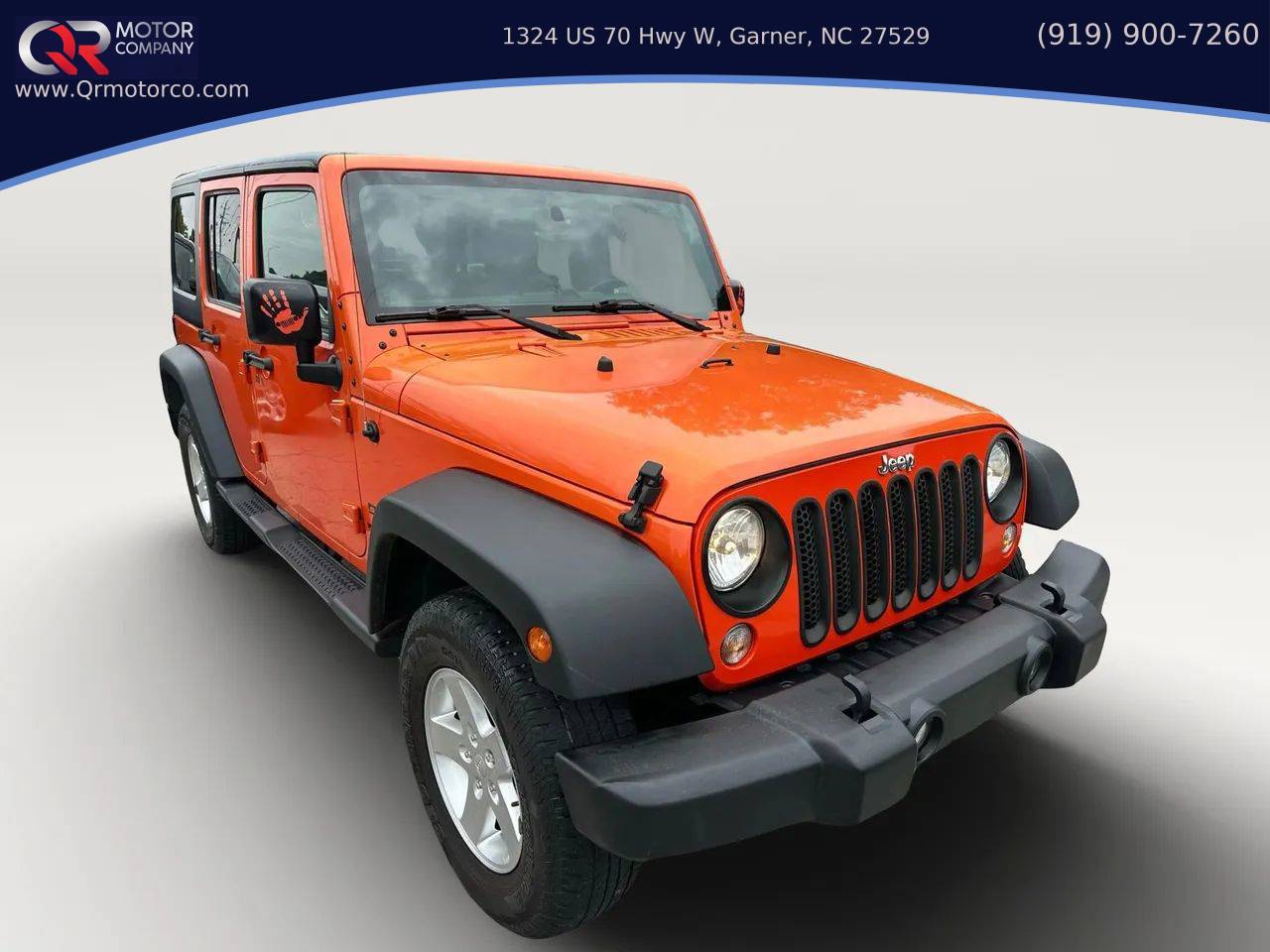 2015 Jeep Wrangler Sport — SUV — 156,965 mi — Garner, NC
